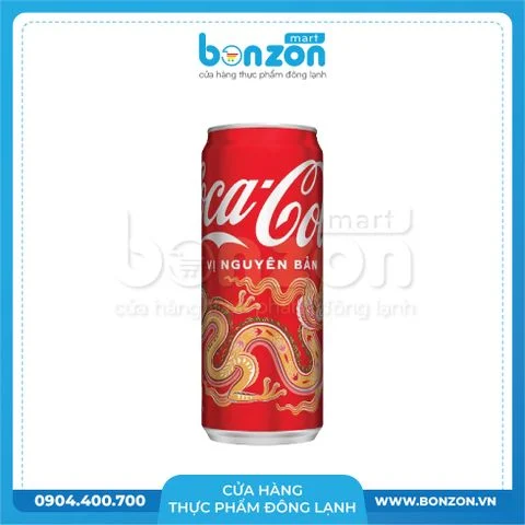  6 LON NƯỚC NGỌT COCA COLA LON TẾT 320ML_30000 