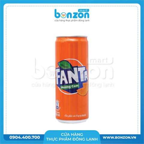  6 LON NƯỚC NGỌT FANTA CAM LON 320ML_30000 
