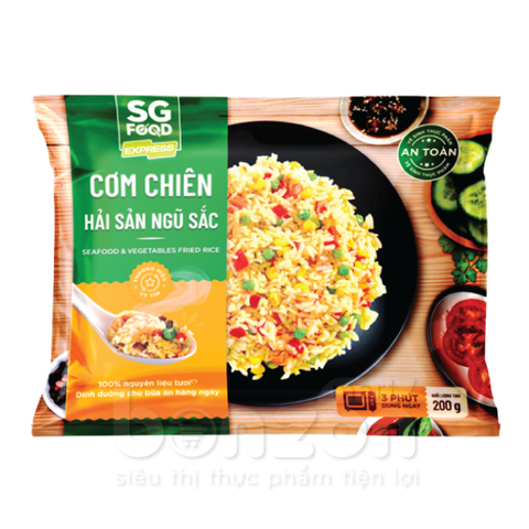 CƠM CHIÊN HẢI SẢN NGŨ SẮC (200G)