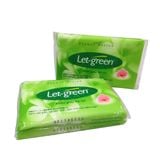 KHĂN GIẤY BỎ TÚI LET GREEN HƯƠNG HOA