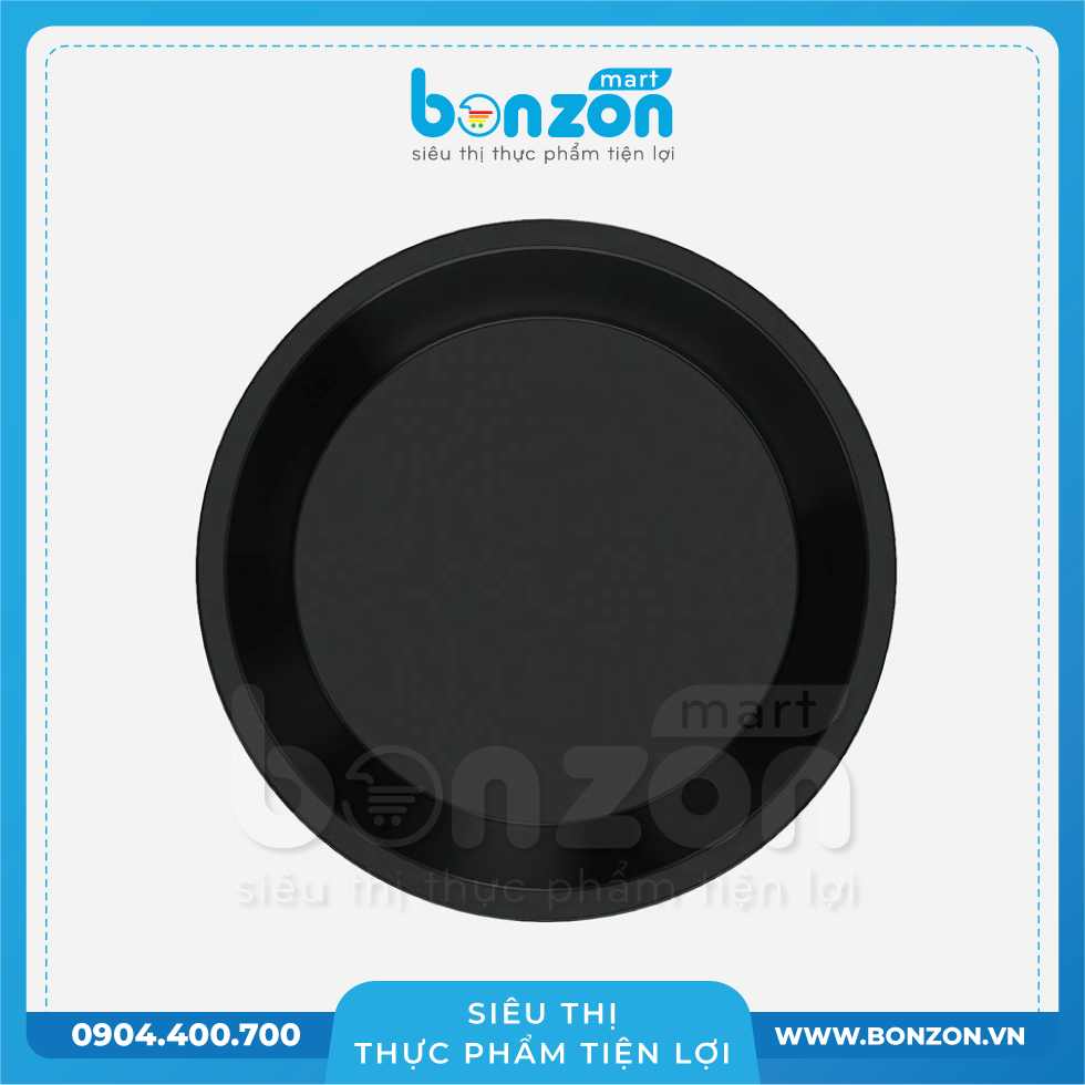 KHUÔN NUỚNG PIZZA SALERNO TULIP - 22X22X3-ĐEN