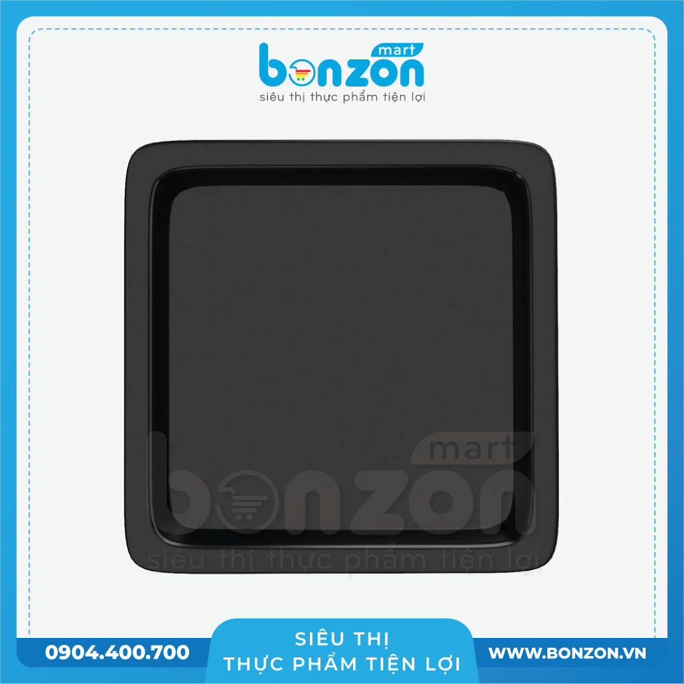 KHUÔN LÀM BÁNH VUÔNG SALERNO -22.5X22.5X4.5-ĐEN