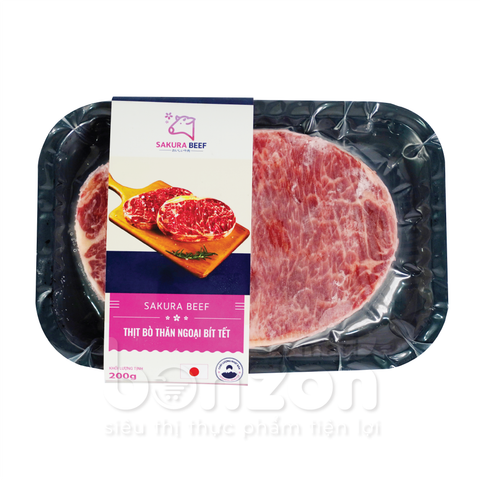 THĂN NGOẠI BÒ BÍT TẾT CẨM THẠCH SAKURA (200G)