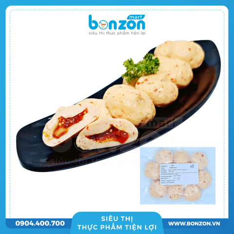 HẢI SẢN VIÊN NHÂN XỐT TOMYUM CAY VÀ TRỨNG CÁ 23G (400G)