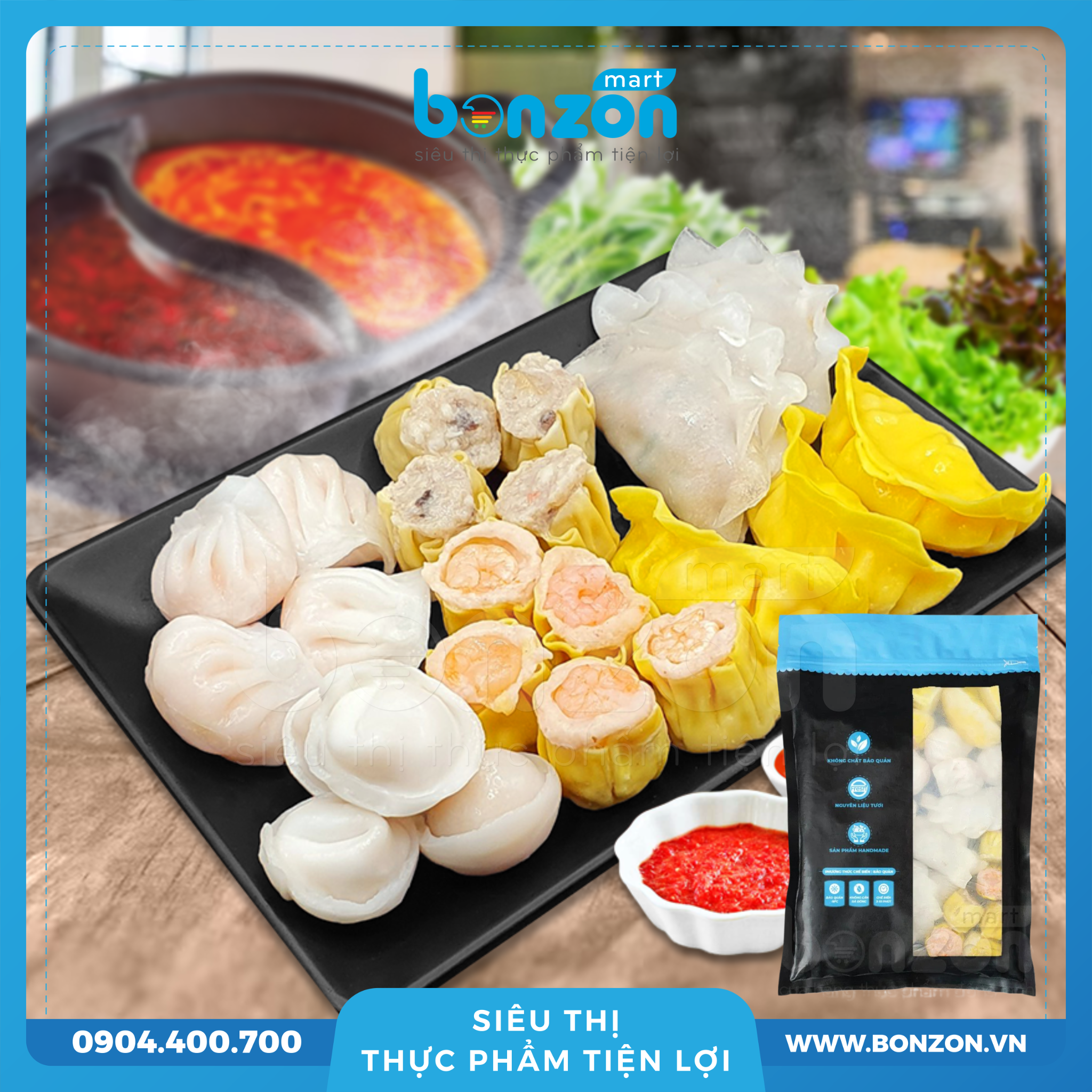 COMBO DIMSUM GIA ĐÌNH 6IN1 (924G)
