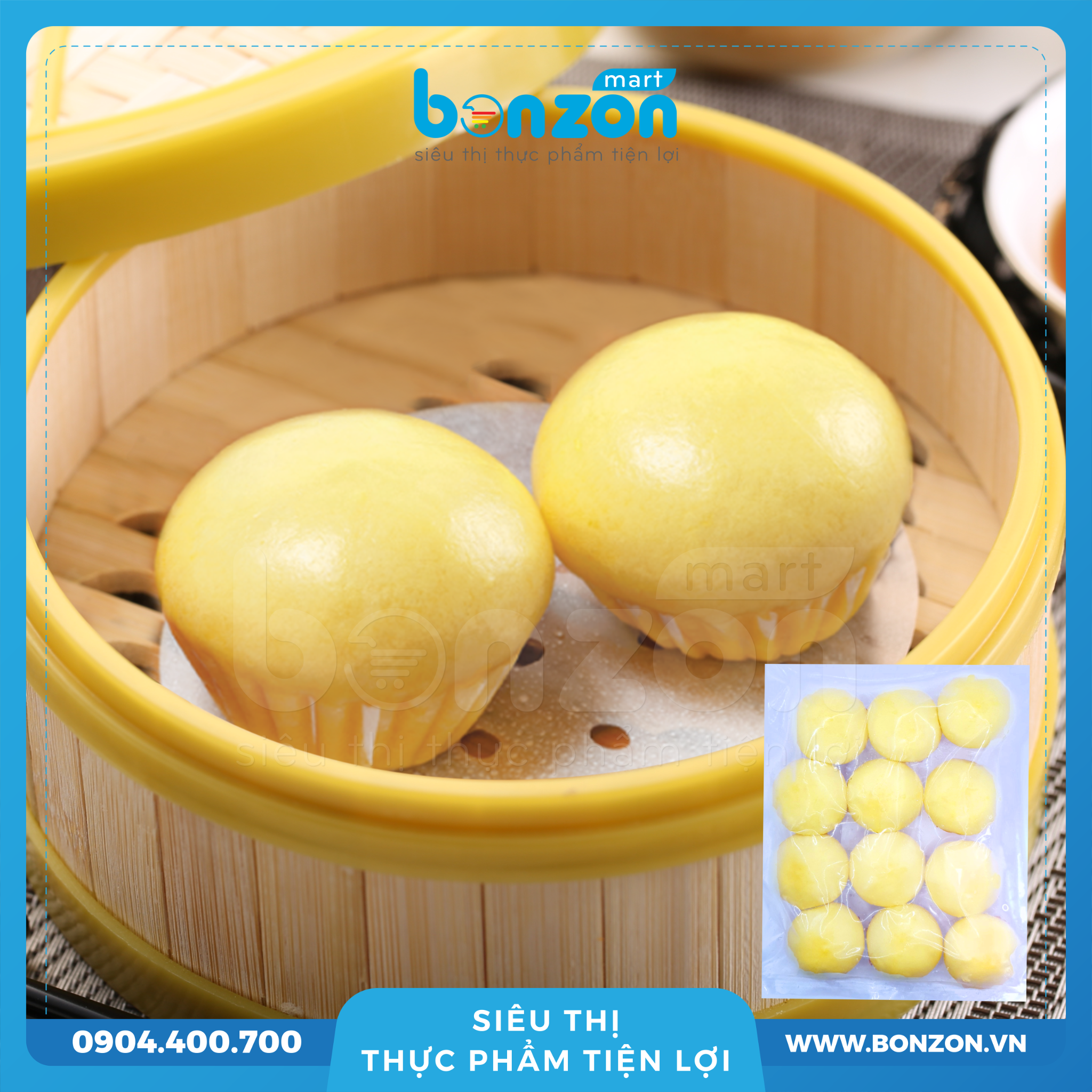 BÁNH BAO SẦU RIÊNG 45G (540G)