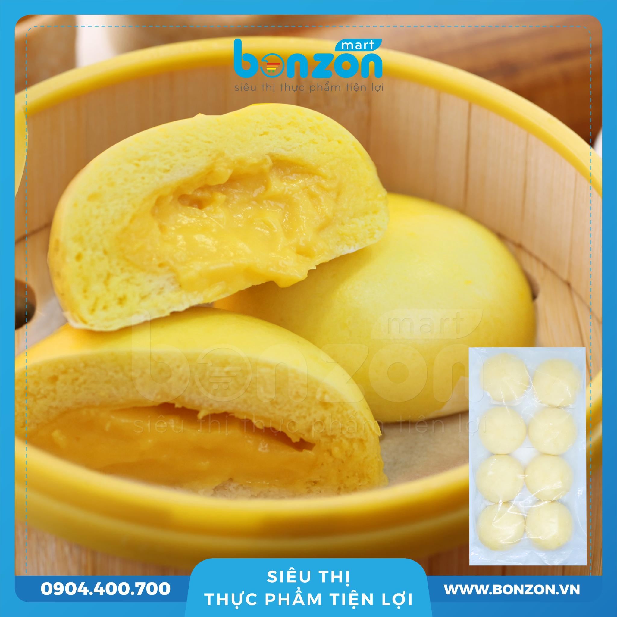 BÁNH BAO CADE 60G (480G)