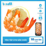  TÔM THẺ OXY HẤP ĂN LIỀN 3L (10 CON) 