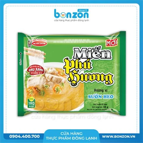 5 gói MIẾN PHÚ HƯƠNG SƯỜN HEO (55G)_40000