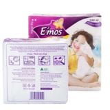  KHĂN GIẤY ĂN EMOS PREM 1 LỚP TÍM 100 TỜ 