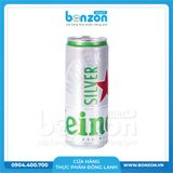  BIA HEINEKEN LON BẠC 330ML 