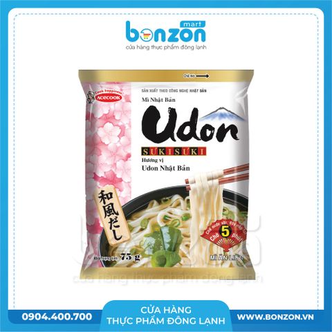 MÌ UDON SƯKISƯKI TRUYỀN THỐNG NHẬT BẢN (75G)