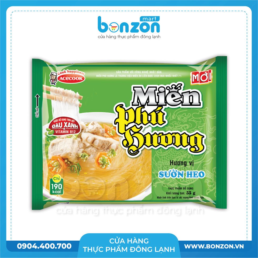  MIẾN PHÚ HƯƠNG SƯỜN HEO (55G) 