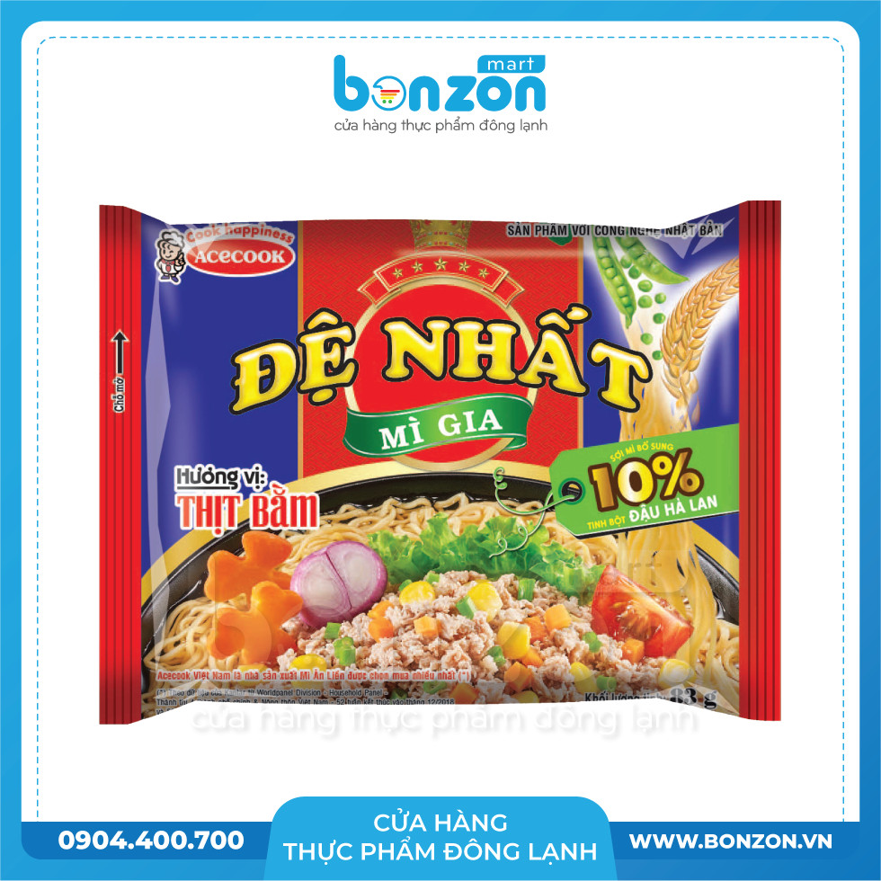 MÌ ĐỆ NHẤT THỊT BẰM (83G)
