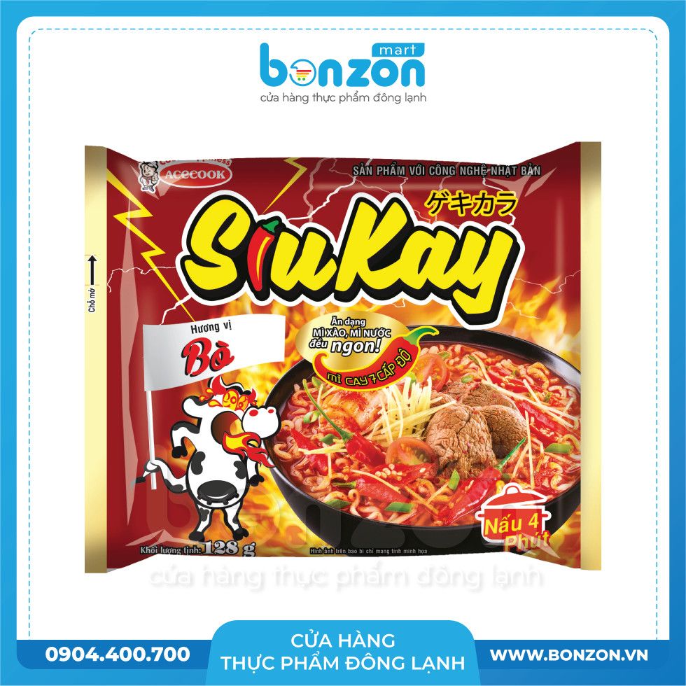  MÌ SIU KAY BÒ (127G) 