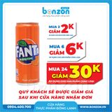  NƯỚC NGỌT FANTA CAM LON 320ML 