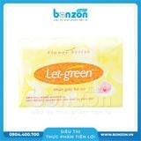 KHĂN GIẤY BỎ TÚI LET GREEN HƯƠNG HOA