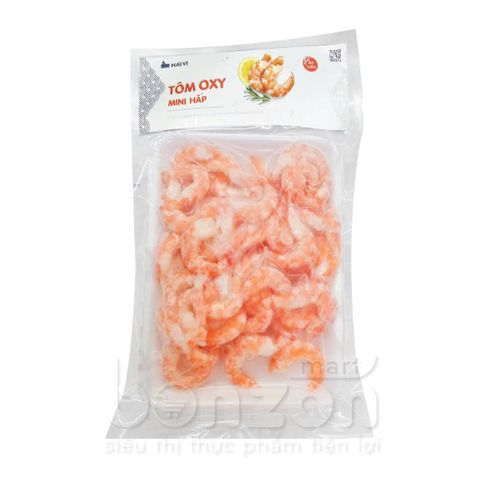 TÔM THẺ OXY HẤP ĂN LIỀN MINI (200G)