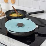 NẮP NỒI BẰNG SILICONE MÀU MINT CKT431MIT 