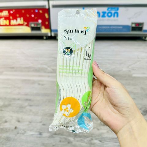 LỐC 10 NĨA NHỰA SPRIING