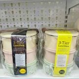 BỘ HỘP CƠM 3 TẦNG L&L SIZE S HPL770