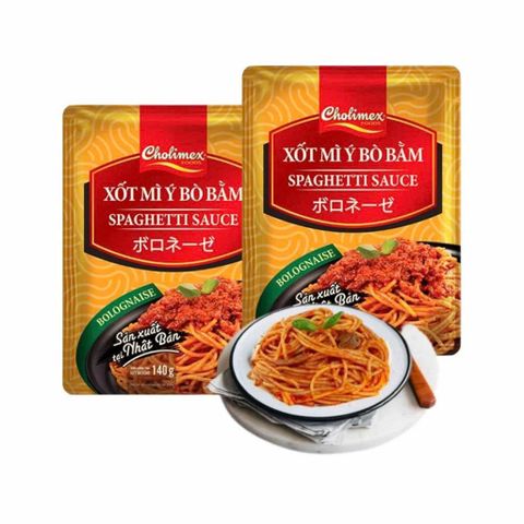 XỐT MÌ Ý BÒ BẰM CHOLIMEX (140G)