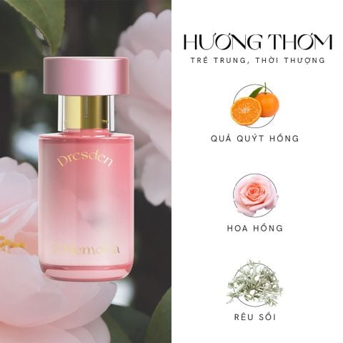  Nước Hoa DRESDEN #04 - Sành điệu, Dịu Ngọt (30ml) 