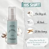  Body Mist #04 HIS SHIRT - Hương Vải Lanh Thanh Lịch (50ml) 