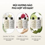  Bộ Đôi Sữa Tắm Và Dưỡng Thể Trắng Da Hương Nước Hoa Thư Giãn (2x300ml) 