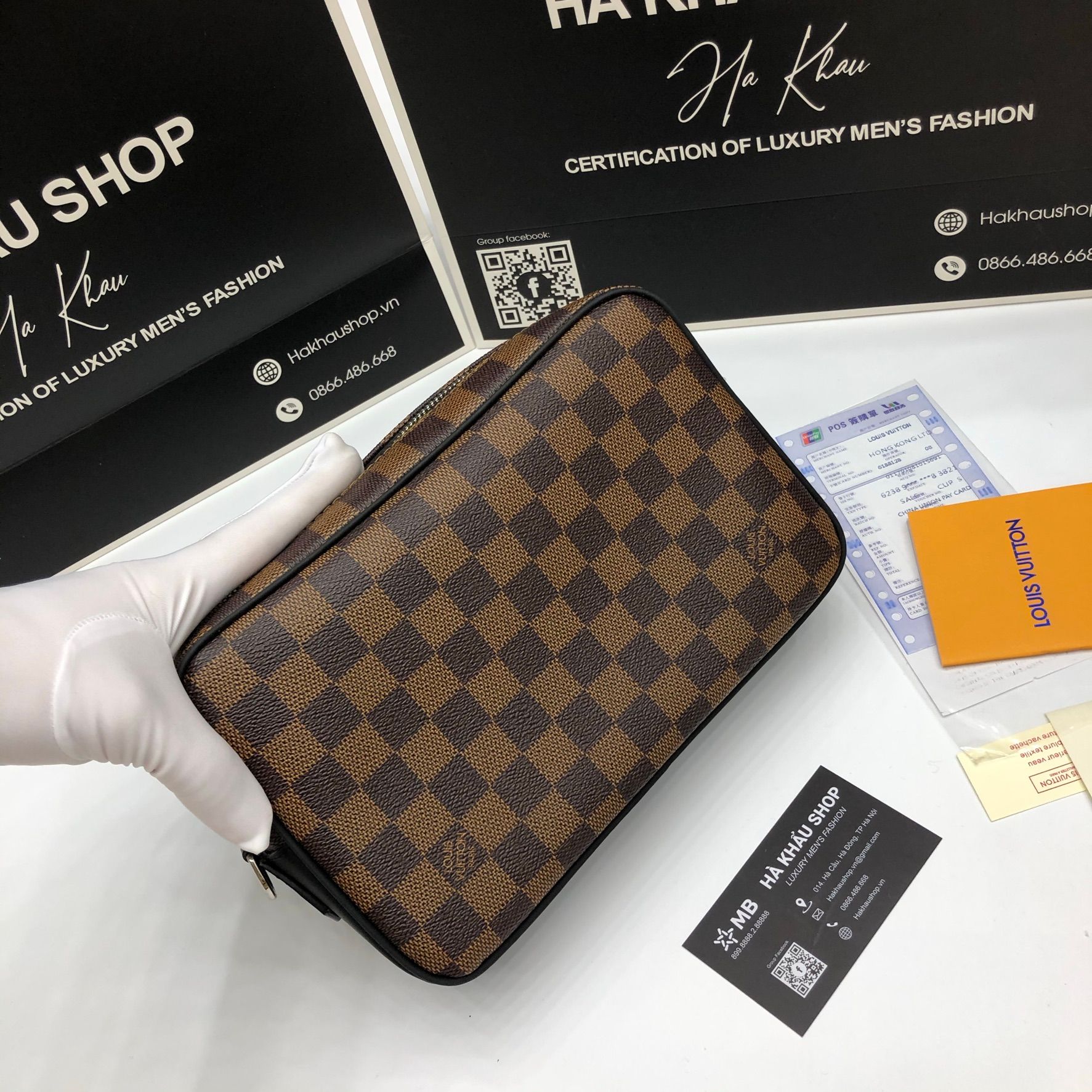 Louis Vuitton Mens Clutch Bag Mens Fashion Bags Belt bags Clutches  and Pouches on Carousell