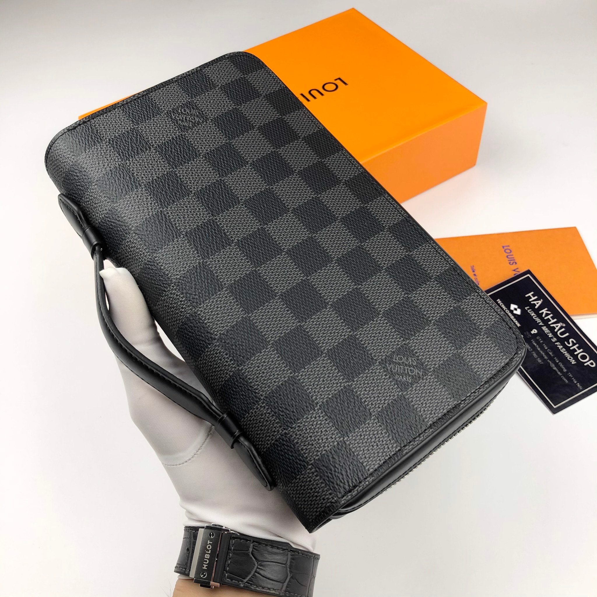 VÍ DÀI CẦM TAY LOUIS VUITTON - NAM 01 – Hà Khẩu Shop