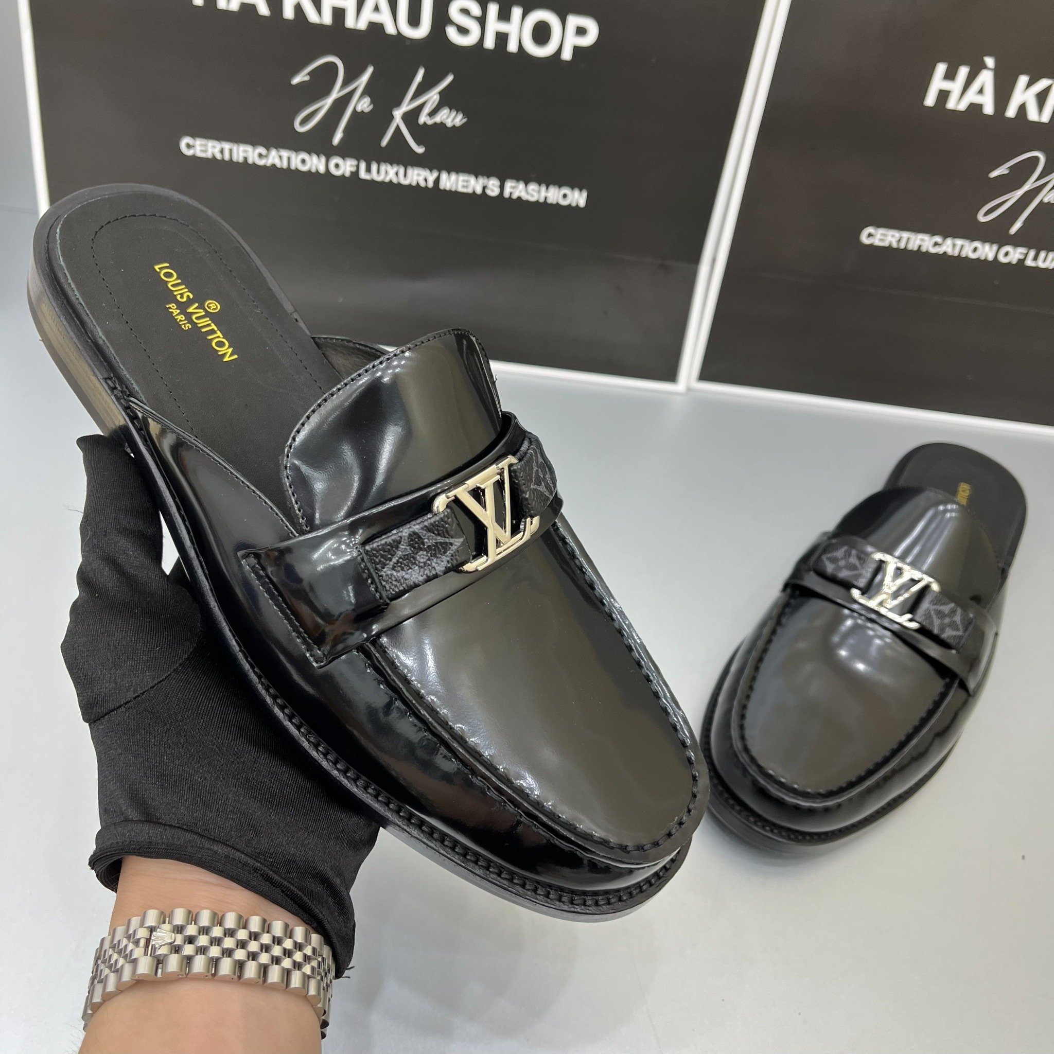 Giày Sục LV nam - Sục Loafer Louis Vuitton nam – Hà Khẩu Shop