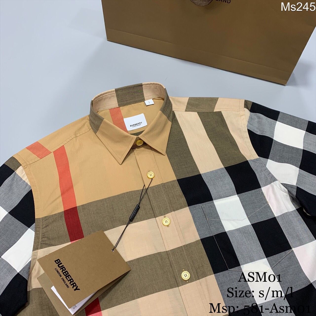 Áo sơ mi nam Burberry Like auth 1:1 SM01 - LOUIS KIMMI STORE