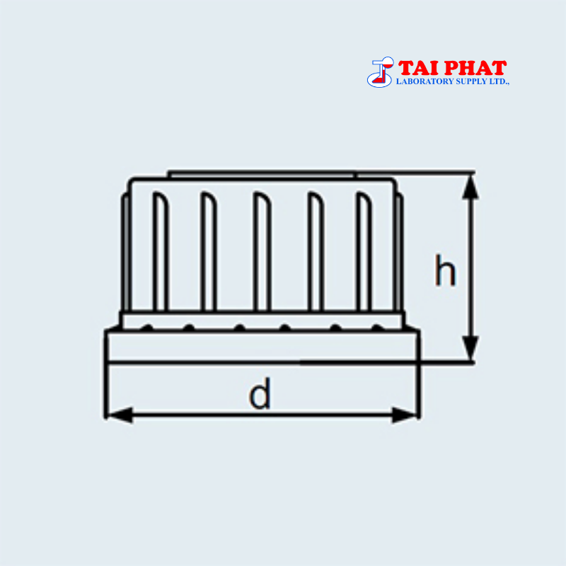 Nắp Niêm Phong Cho Chai Vuông Cổ Vặn Miệng Hẹp - DURAN®