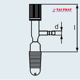 Van Khóa Thẳng PTFE Cho Cổng Ra Nắp Bình Hút Ẩm NOVUS - DURAN®