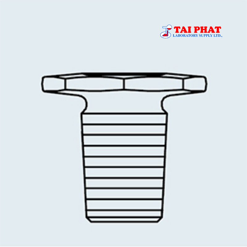 Nắp Mài Thủy Tinh Trắng, Đầu Bằng Lục Giác, Phần Mài Dài - DURAN®