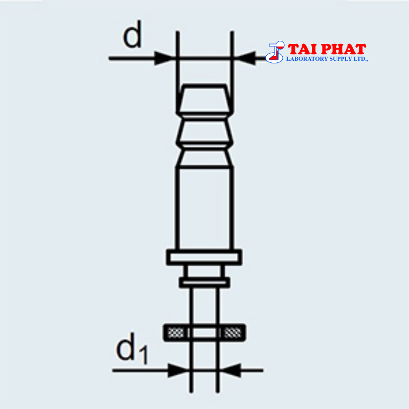 Vòi Nối Thẳng Nhựa PP - DURAN®