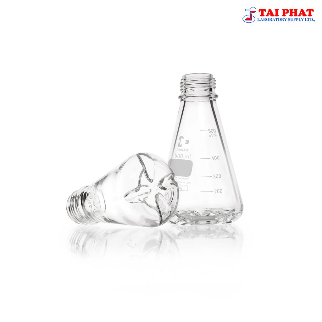 Bình Tam Giác Nắp Vặn Có 4 Khía Ở Đáy - DURAN®