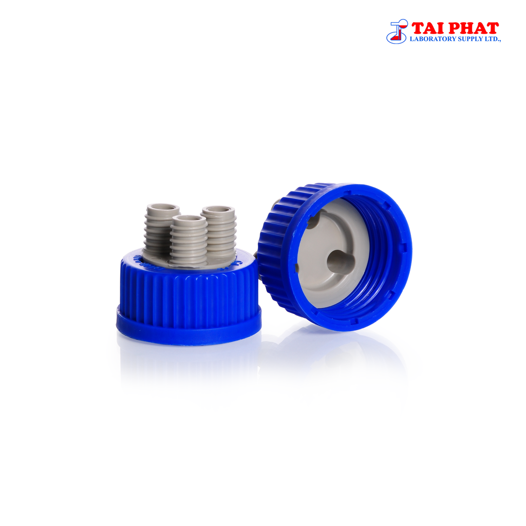 Nắp vặn GL 45 có 2 hoặc 3 cổng GL 14 - DURAN