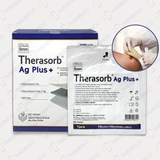 Băng gạc xốp tẩm bạc kháng khuẩn Therasorb® Ag Plus siêu thấm hút không dính vào vết thương 10cmx10cm