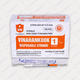 Bơm tiêm insulin sử dụng 1 lần Vinahankook 1ml