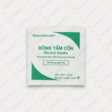 Bông tẩm cồn Tanaphar Alcohol Swab tiệt trùng giảm nhiễm khuẩn huyết