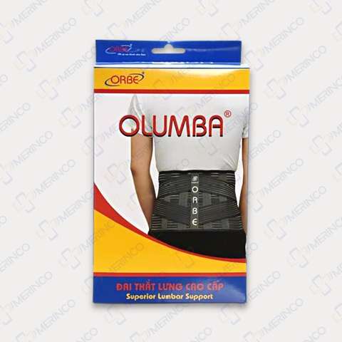 Đai thắt lưng cột sống cao cấp Olumba Orbe