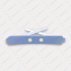 Dây đai cố định ống mở khí quản (xanh nhạt)