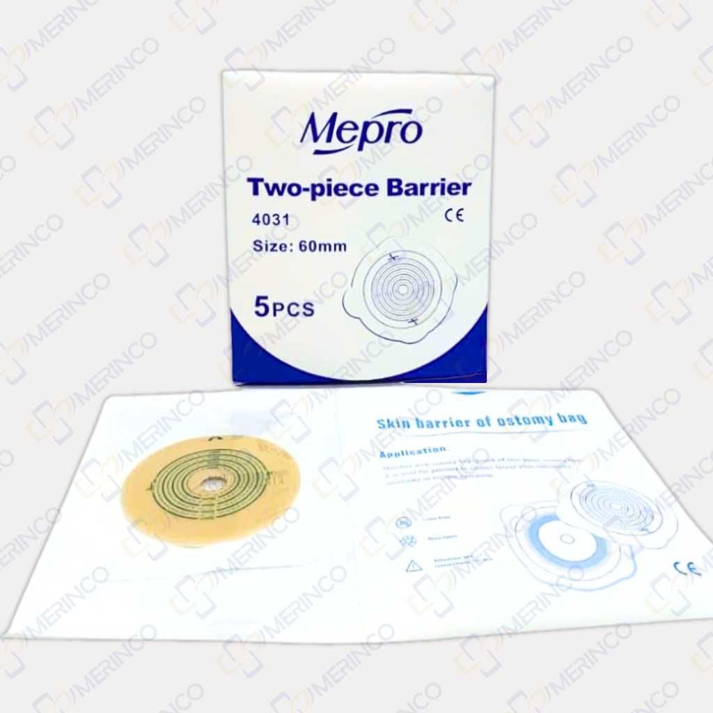 Đế rời Túi hậu môn nhân tạo 2 mảnh viền vải không dệt Mepro