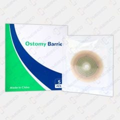 Đế rời Túi hậu môn nhân tạo 2 mảnh viền vải không dệt Ostomy Care