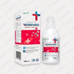 Dung dịch sát khuẩn vết thương Berbemed rửa vết thương, làm sạch vi khuẩn 150ml