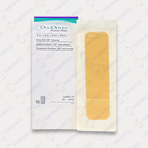 Băng dán vết thương DuoDerm Extra Thin 5cmx20cm - Miếng dán mụn hydrocolloid