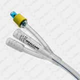Ống thông tiểu sonde tiểu foley silicon 3 nhánh sử dụng dài ngày Idealcare
