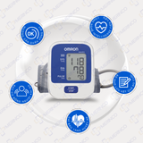 Máy đo huyết áp tự động Omron HEM-8712